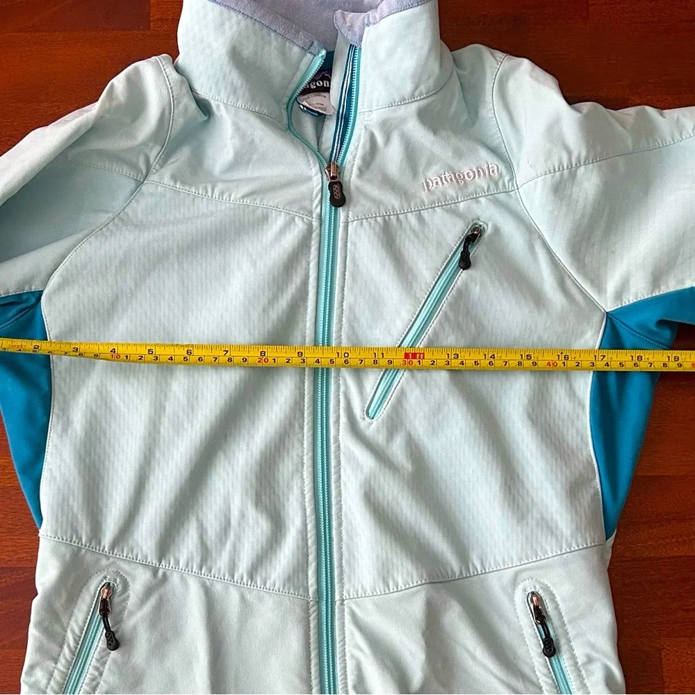 Patagonia Integral Aqua‎ Unlined Windbreaker Zip Up Jacket
